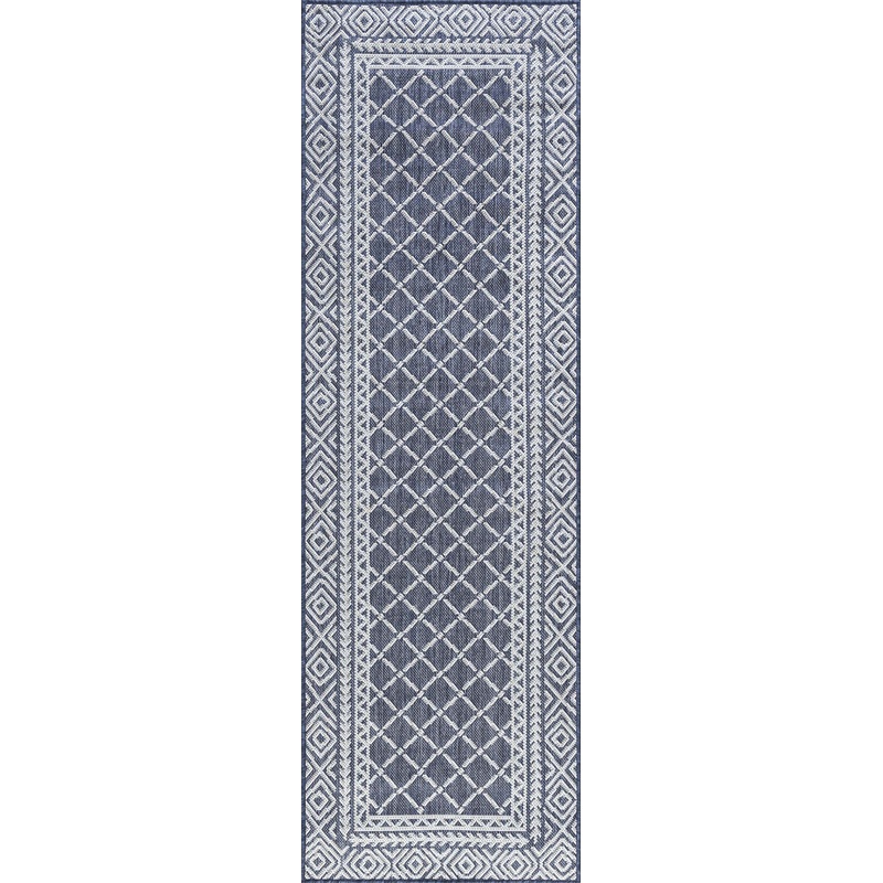 Eco-ECO21 Flat Weave Synthetic Blend Indoor/Outdoor Area Rug by Tayse Rugs
