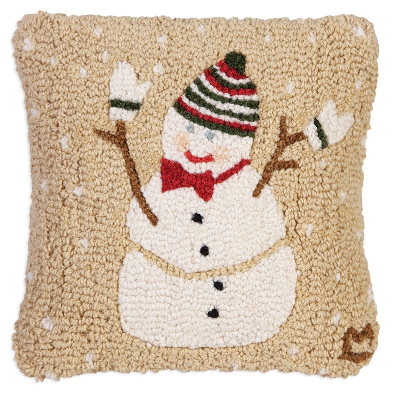 Bow Tie Boy Snowman – 14″ x 14″