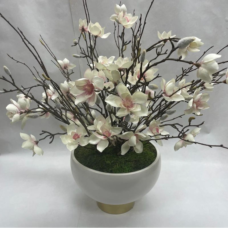 CDI Magnolia in White Container