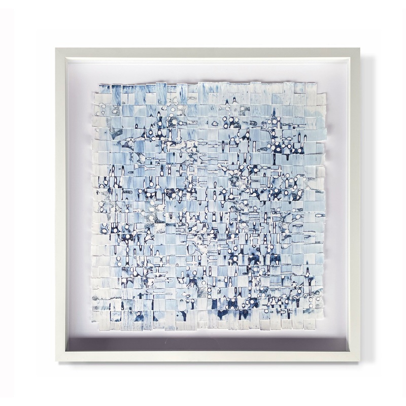 “Eau Tisse’ Woven III”