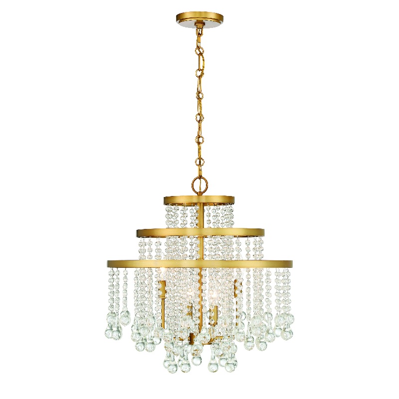 Savoy House 1-1866-4 Luna 4-lt 20″ Chandelier