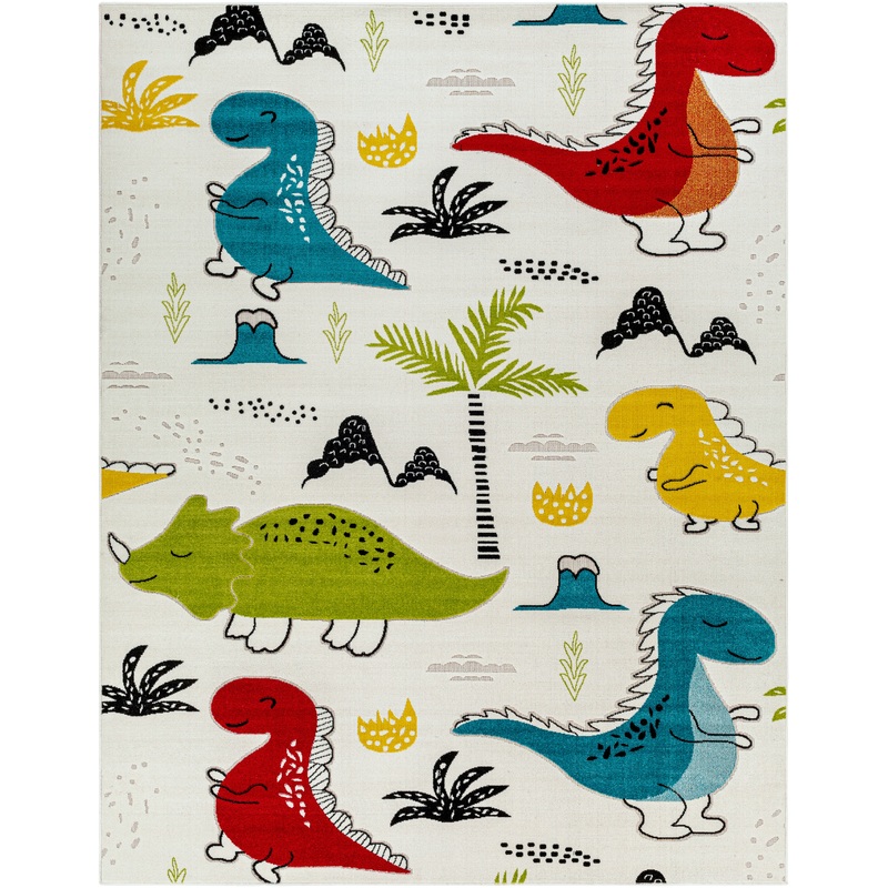 Kindergarten 26631 Machine Woven Synthetic Blend Indoor Area Rug by Surya Rugs
