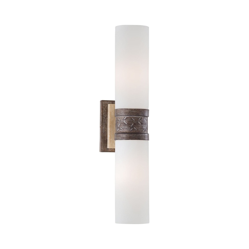 Compositions 2-Light Bath Wall Light