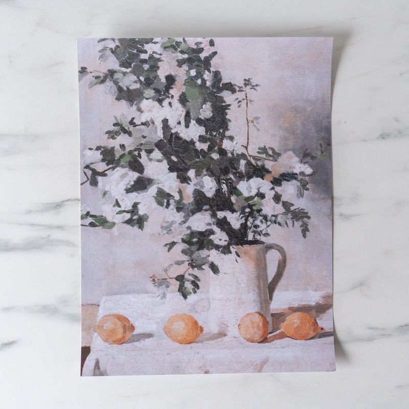 “Vintage Tablescape” Art Print