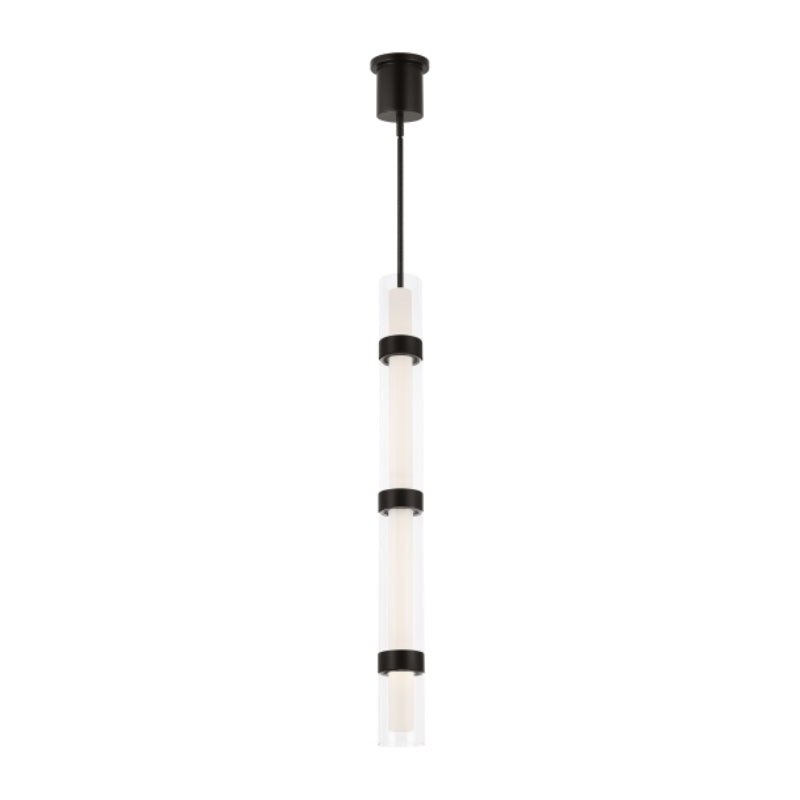 Visual Comfort 700TDWIT4 Wit 4″ LED Pendant, 4-Glass