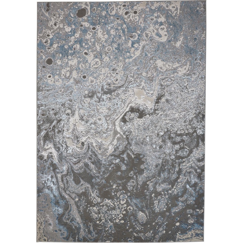 Azure 3405F Machine Made Synthetic Blend Indoor Area Rug by Feizy Rugs