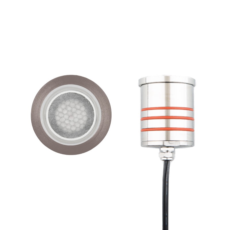 WAC 2012 2″ Landscape Recessed LED Inground Slim Round Honeycomb louver Light