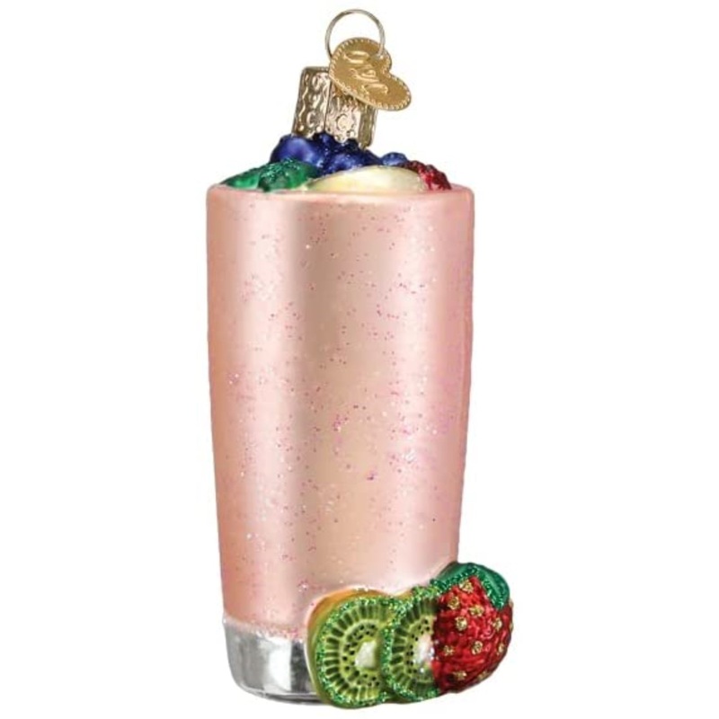 Old World Christmas Glass Blown Tree Ornament, Smoothie