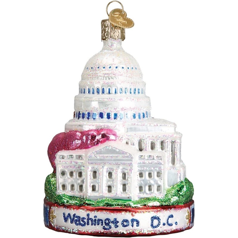 Old World Christmas Washington D.C. Ornament