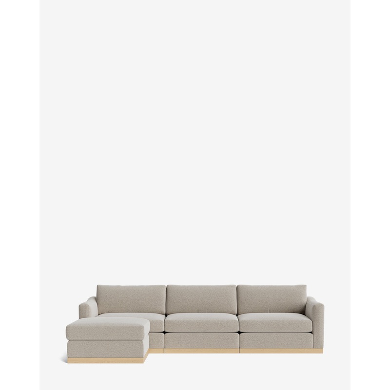 Vernon Modular Sofa with Ottoman 121″