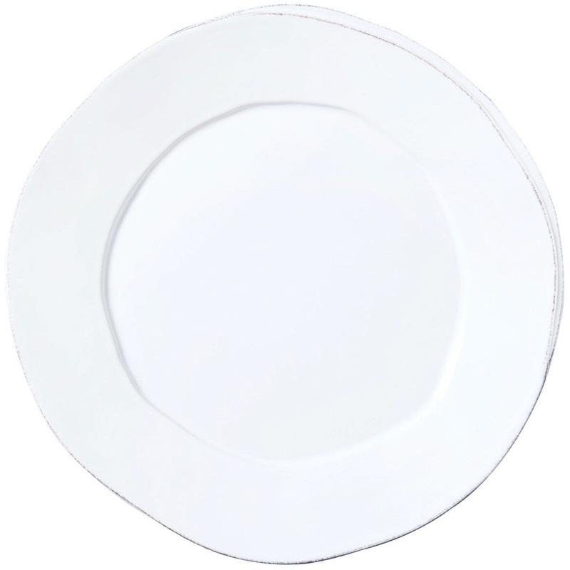 VIETRI: Lastra White Round Platter