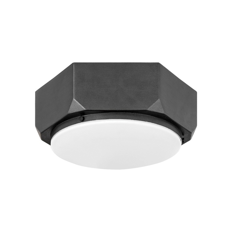 Hex Flush Mount Ceiling Light