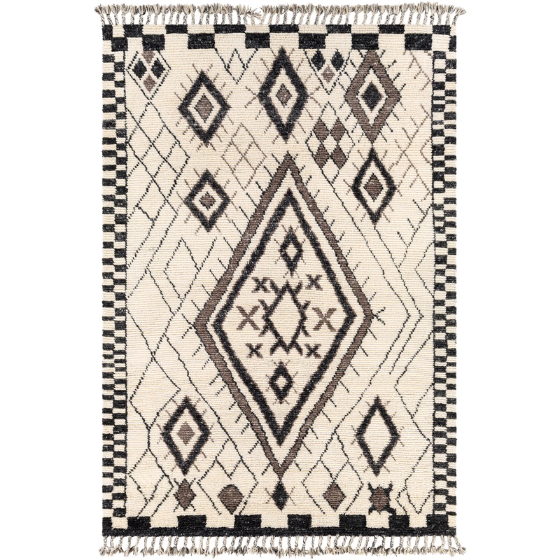 Meknes 27005 Hand Knotted Wool Indoor Area Rug by Surya Rugs