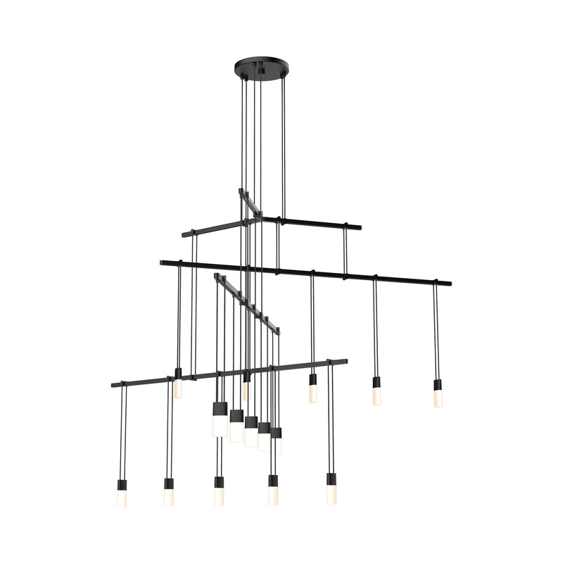 Suspenders 4-Tier Tri-Bar LED Pendant Light