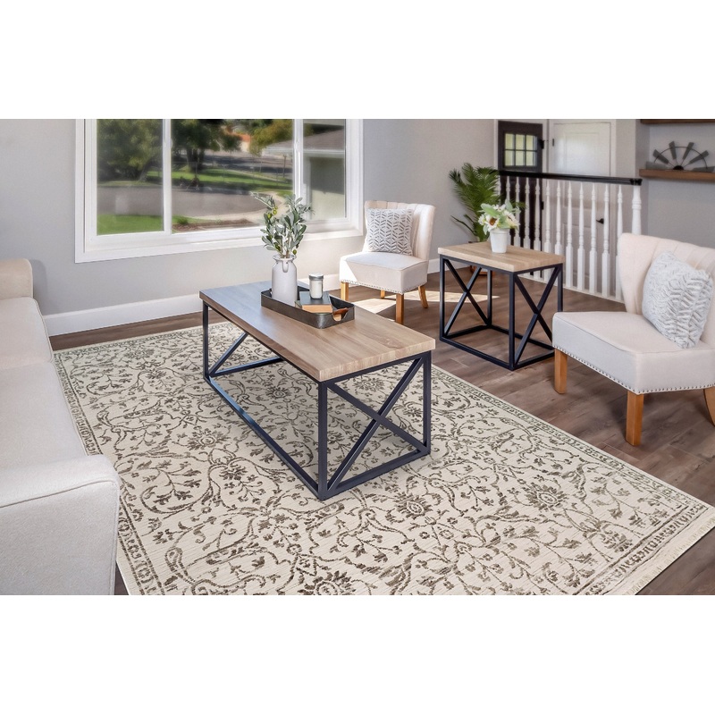 BAILEY 3880 Ivory/Grey
