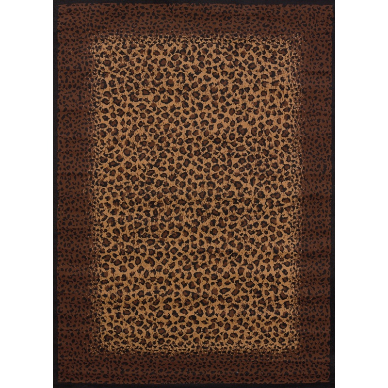 910-Leopard Skin Synthetic Blend Indoor Area Rug by United Weavers