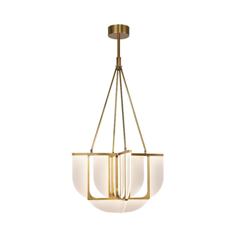 Alora CH336830 Anders 9-lt 30″ LED Chandelier