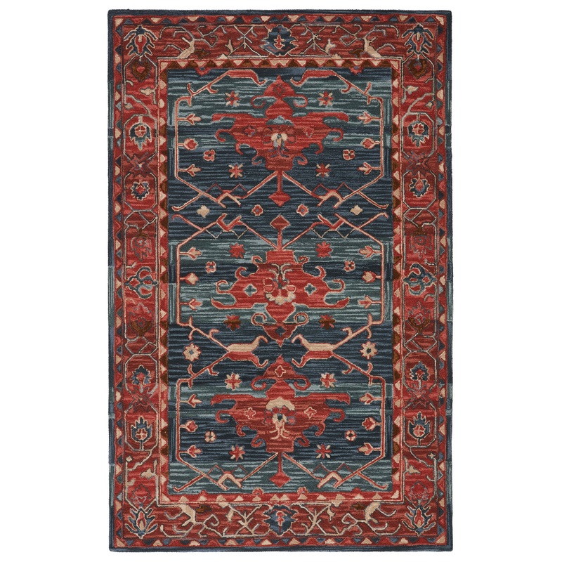 Cardamom Cinnabar Handmade Wool Indoor Area Rug From Vibe by Jaipur Living