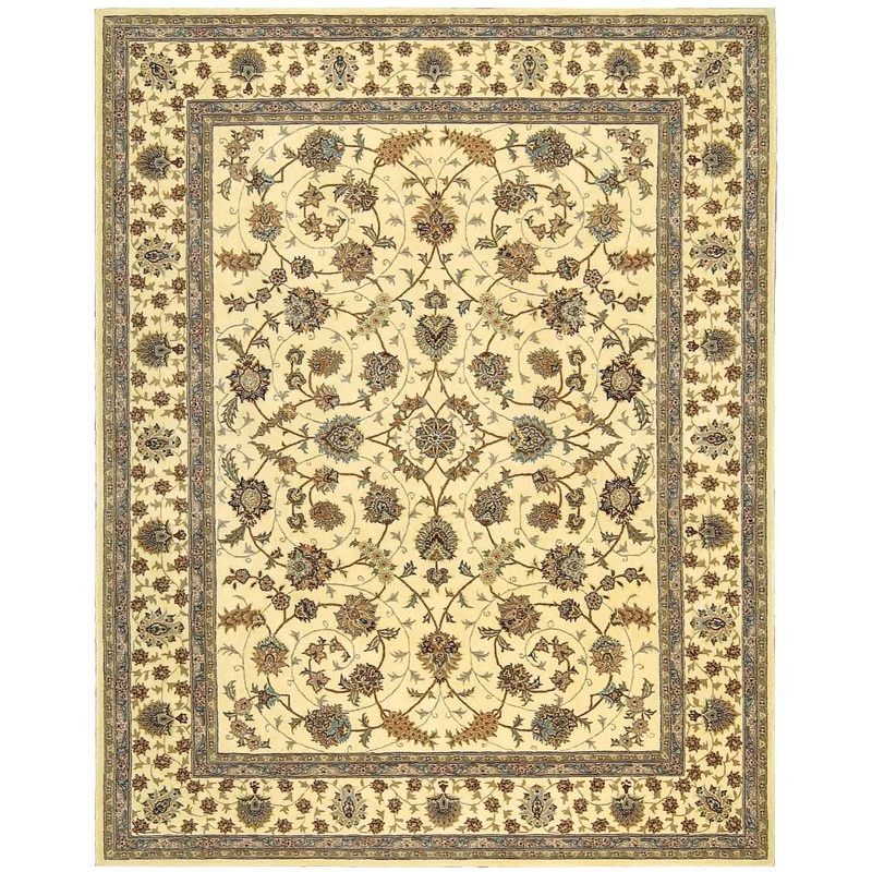 Nourison Nourison 2000 8’6″ x 11’6″ Ivory Traditional Indoor Rug