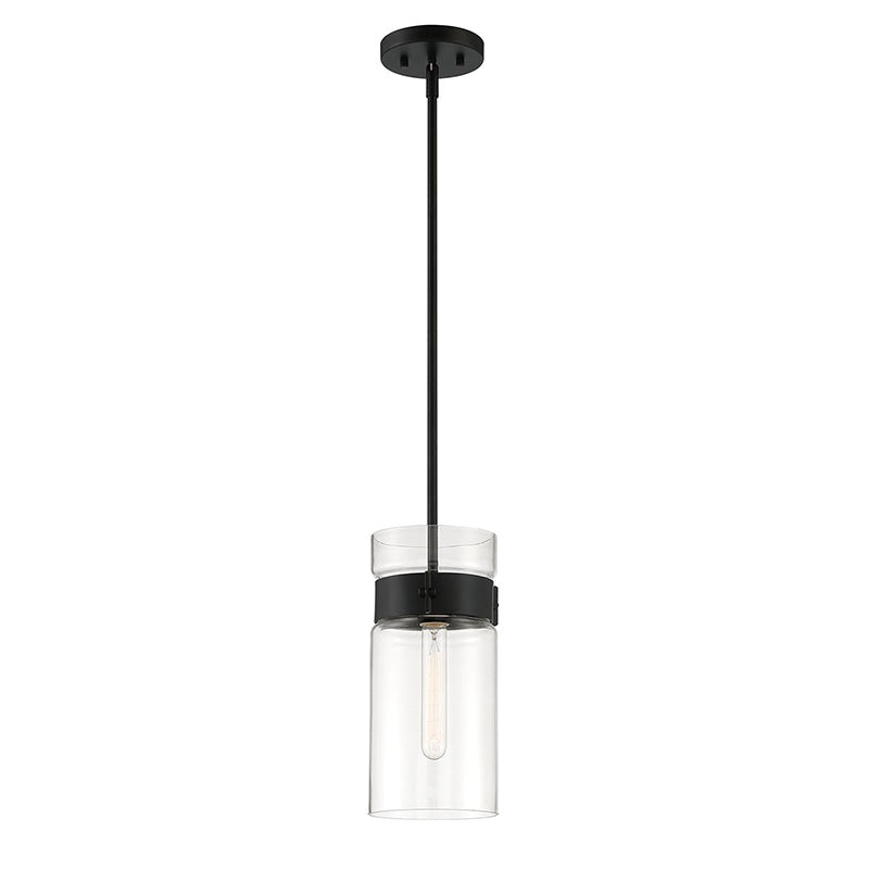 Designers Fountain D222M Midnight LA 1-lt 6″ Pendant