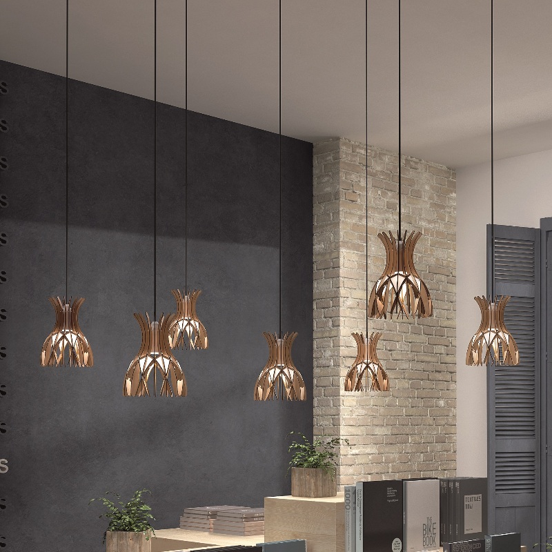 Bover Domita S/20/7L 7-lt 24″ LED Pendant