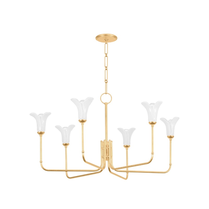 Hudson Valley 3346 Montclair 6-lt 40″ Chandelier