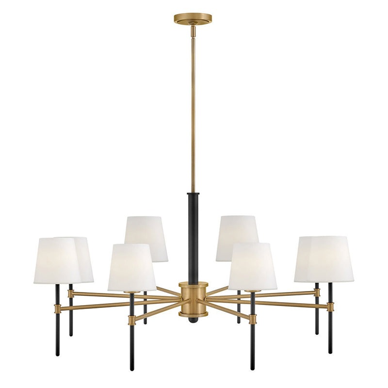 Hinkley 46956 Saunders 8-lt 40″ LED Chandelier