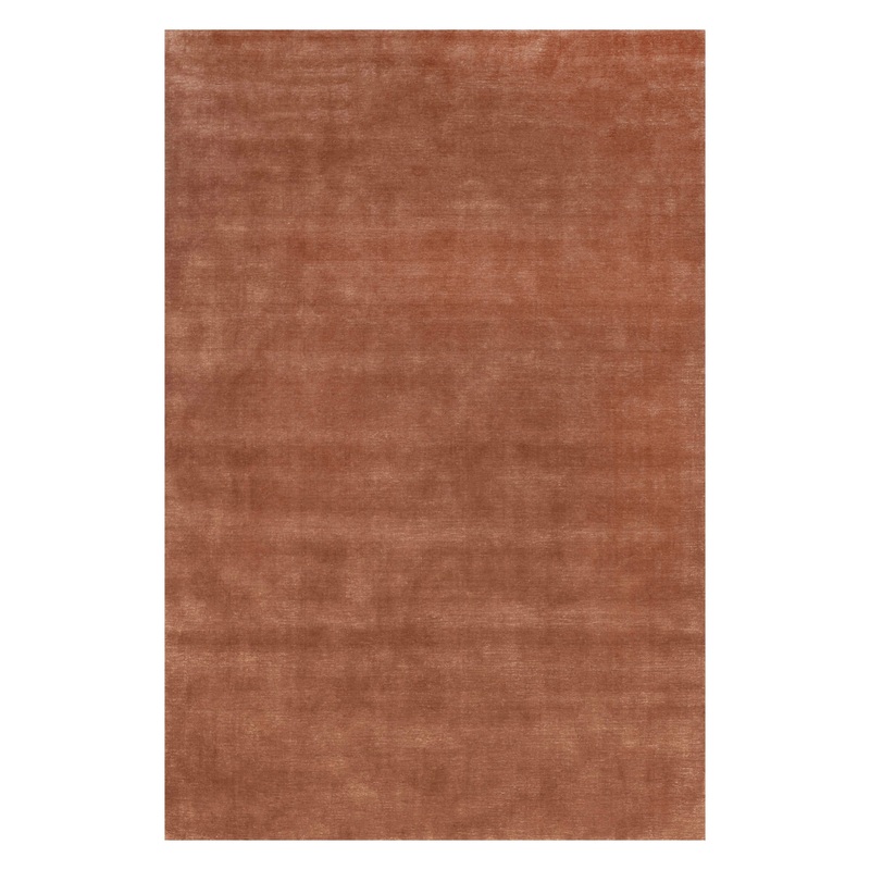 Arrel Speckled Wool-Blend Rug | Brick