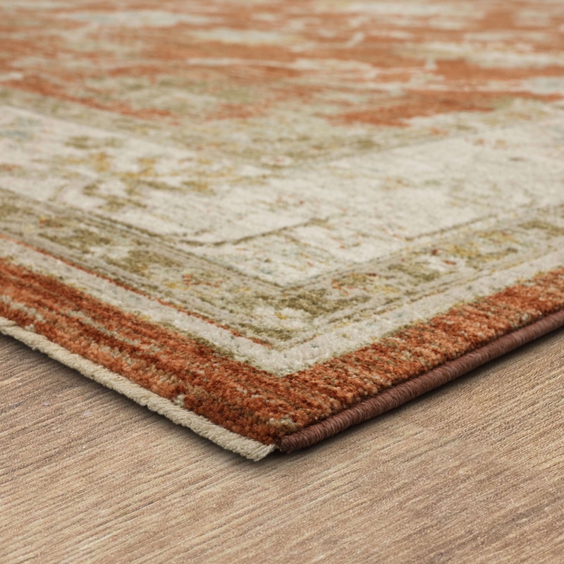 Iznik Rust 2′ 7″ X 7′ 3″