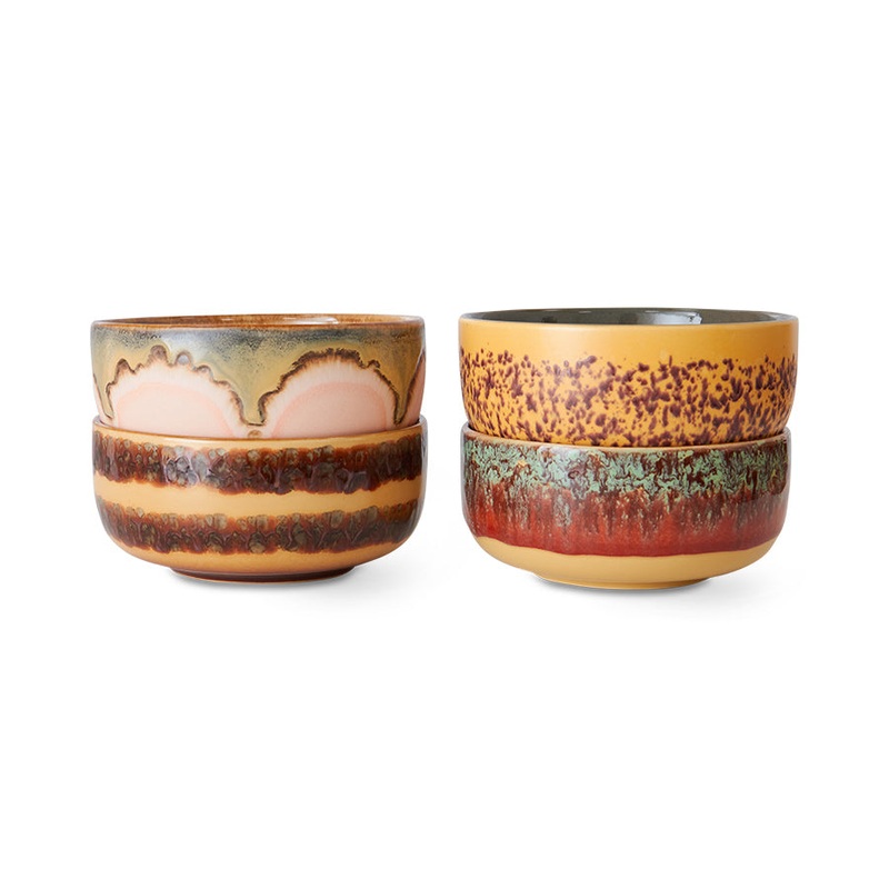 70s Ceramics: Dessert Bowls – Harbour, Set of 4