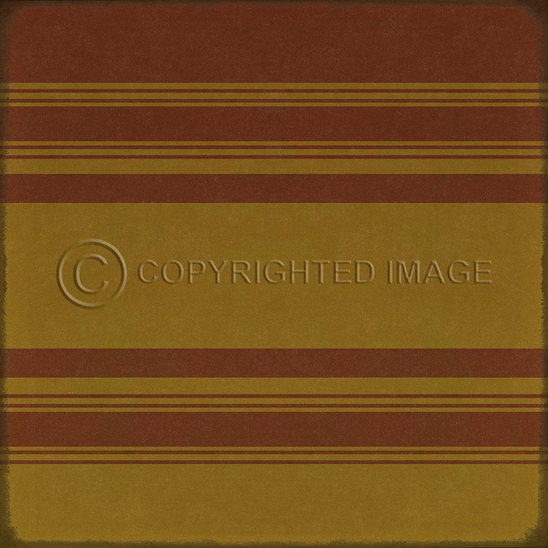 Pattern 50 Organic Stripes Red and Yellow