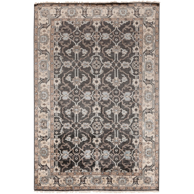 Theodora 12936 Hand Knotted Synthetic Blend Indoor Area Rug by Surya Rugs