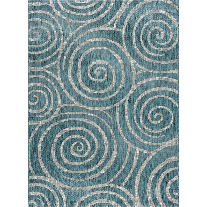Veranda-VND19 Flat Weave Synthetic Blend Indoor/Outdoor Area Rug by Tayse Rugs