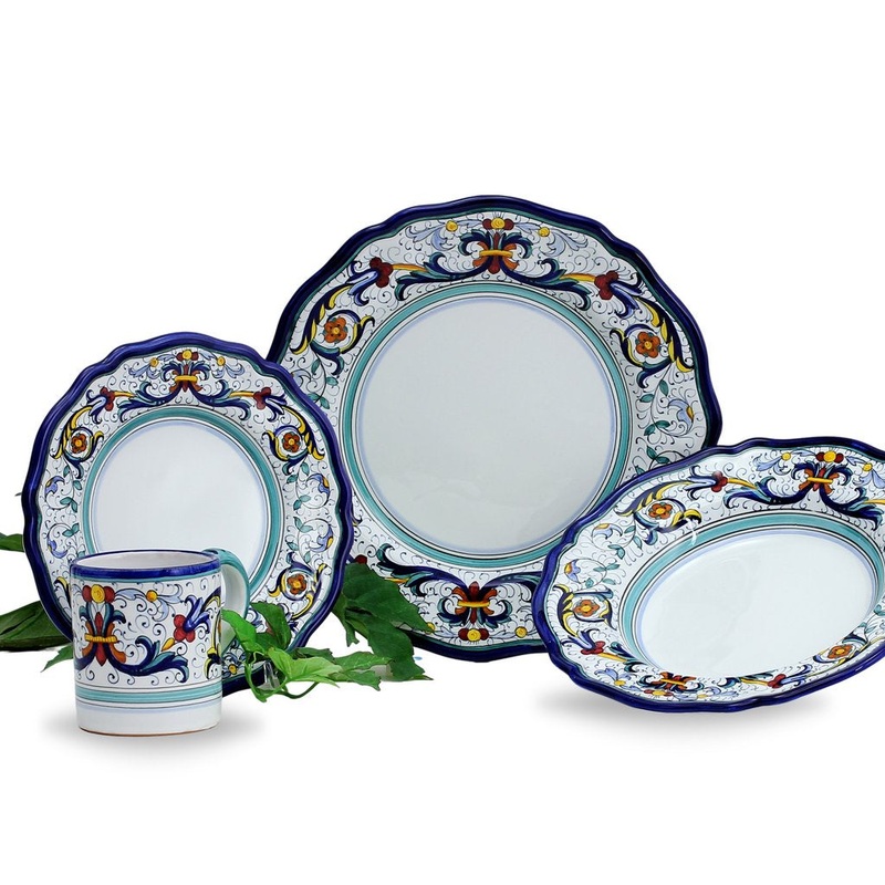 VECCHIA DERUTA: 4 Pcs Place Setting Bundle
