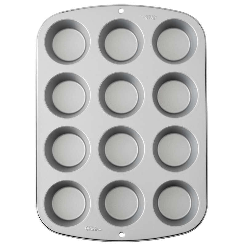 Wilton Recipe Right Nonstick Muffin and Cupcake Pan, 12-Cavity
