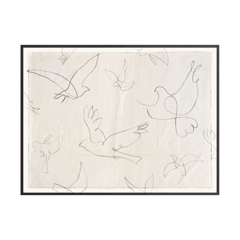 “Birds In Flight” Framed Art Print
