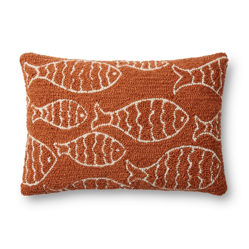 Loloi Pillow | P0908 Orange