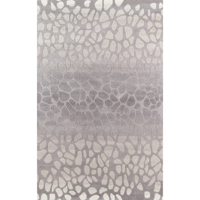 Momeni Delhi Animal Print Hand Tufted Contemporary Rectangle Indoor Area Rug