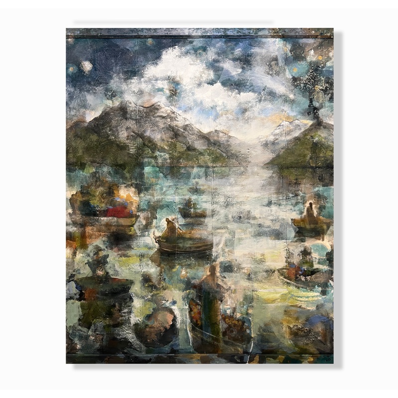 “Sacred Lake / Her Pilgrimage”