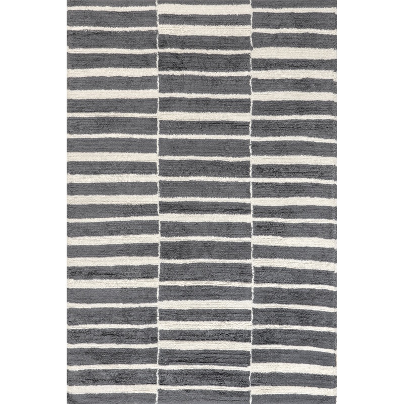 Vlad Washable Wool Rug | Grey