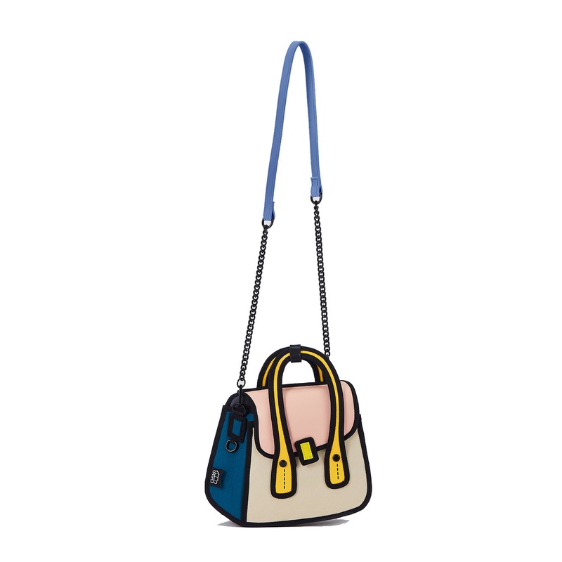 2D Shoulder Bag OWL Beige