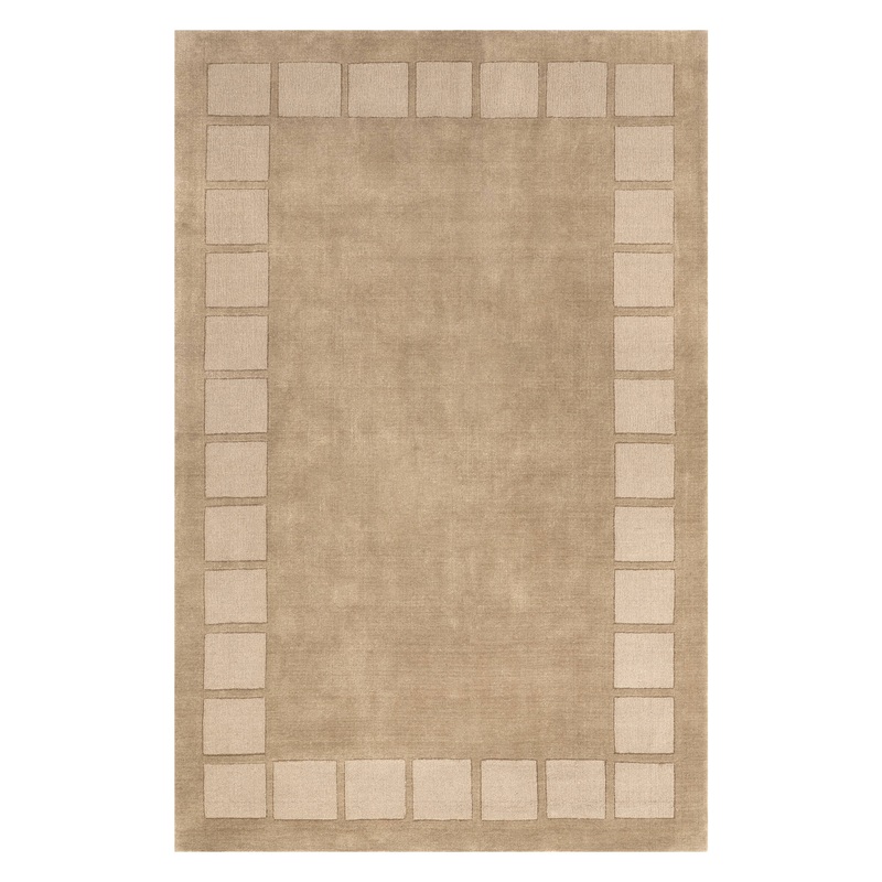 Petra High-Low Wool-Blend Rug | Fawn