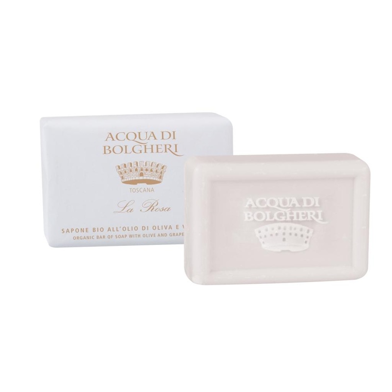 ACQUA DI BOLGHERI La Rosa Organic Bar Soap 150 gr