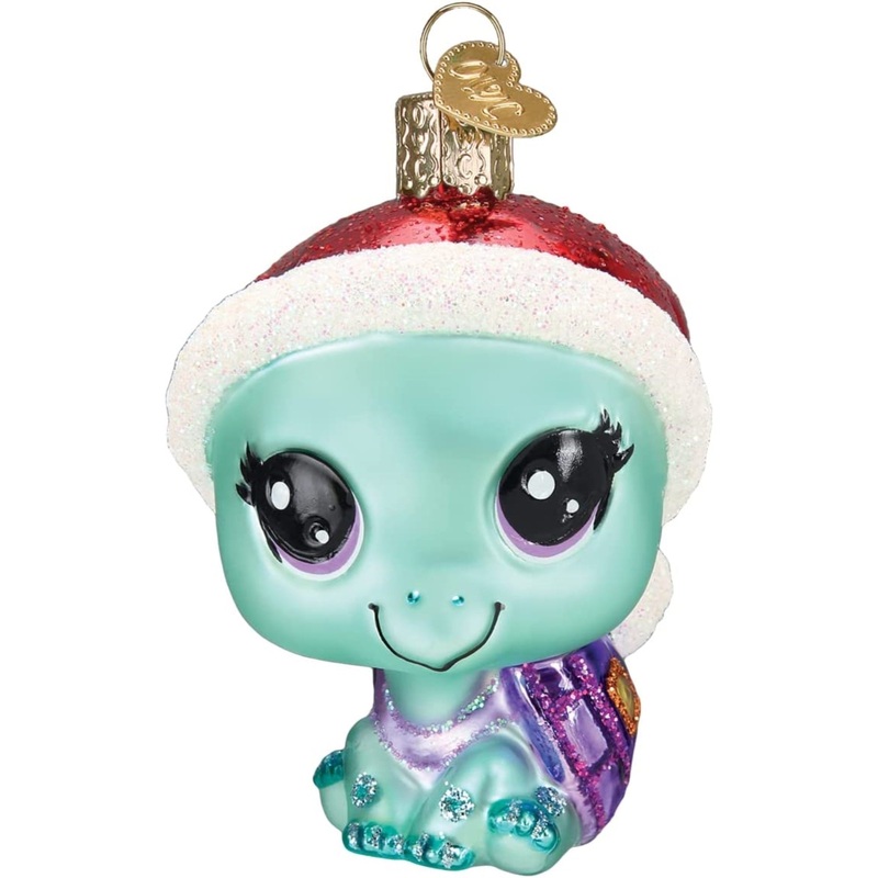 Old World Christmas Blown Glass Christmas Ornaments, Littlest Pet Shop Bev