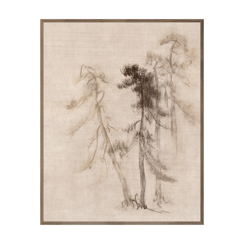 “The Pines I” Framed Art Print