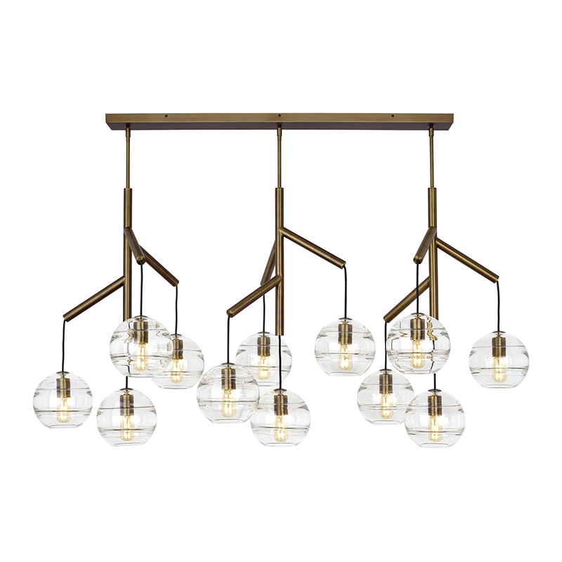 Visual Comfort 700SDNMPL3 Sedona Triple 12-lt 63″ LED Chandelier