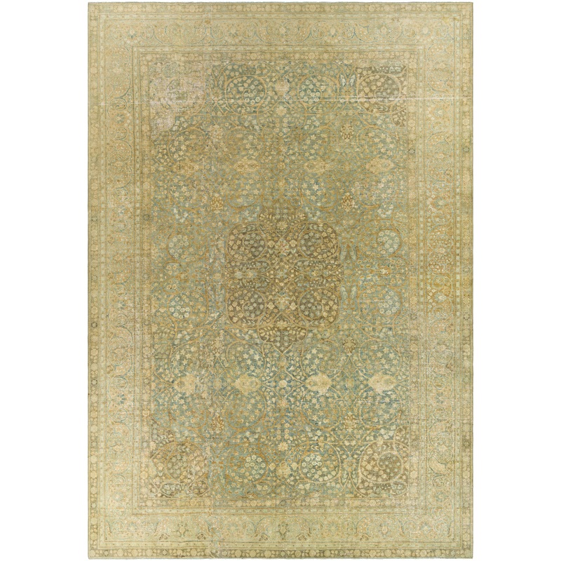 Antique One of a Kind 29795 Hand Knotted Wool Indoor Area Rug by Surya Rugs