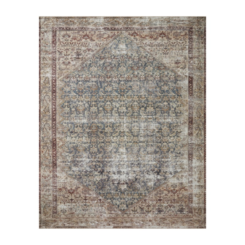 Amber Lewis x Loloi Georgie Teal / Antique Rug