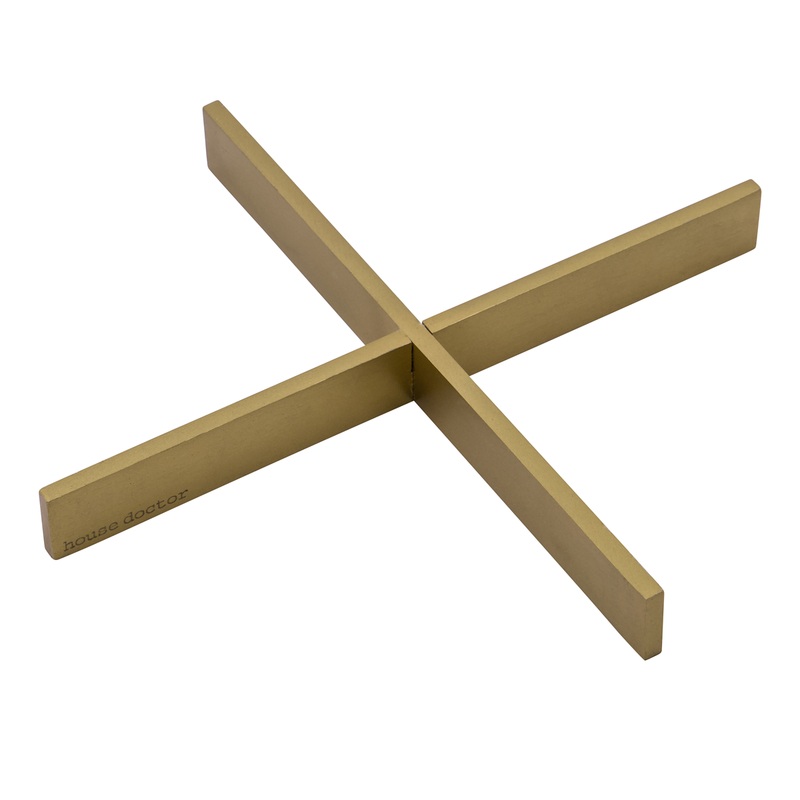 Trivet, HDCros, Brushed Brass