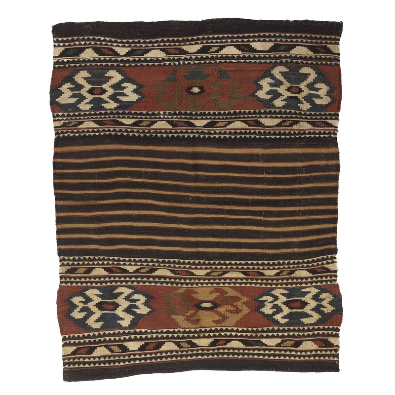 ANTIQUE ARMENIAN KILIM 3’8 X 4’8″